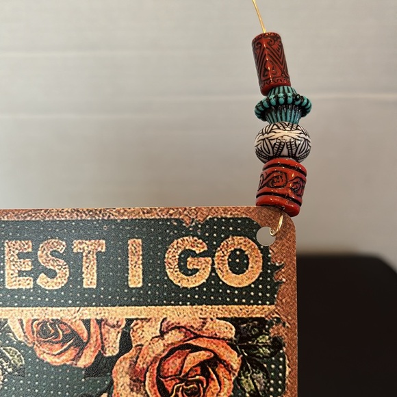 Fairy Dragonfly Metal Sign/NWOT - Picture 2 of 4